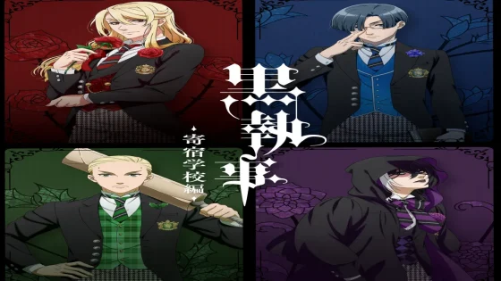 انمي Kuroshitsuji: Kishuku Gakkou-hen الحلقة 11 الحادية عشر مترجمة انمي فور اب